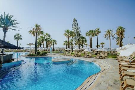 Golden Bay Beach Hotel - Pyla beachfront hotel with 4 restaurants and spa  Golden Bay Beach Hotel – Luxury hotel in Pyla, Cyprus