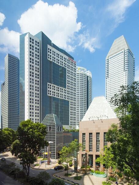 Conrad Singapore Marina Bay luxury hotel in Singapore