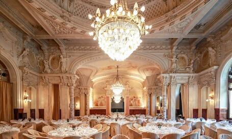 Beau-Rivage Palace - Luxury Lausanne hotel with full-service spa, connected to a rail/subway station Beau-Rivage Palace – Luxury hotel in Lausanne, Switzerland