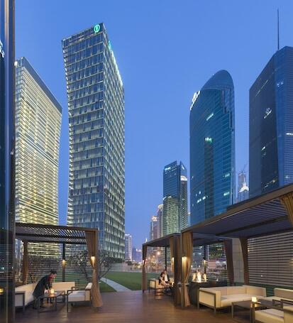 Mandarin Oriental Pudong, Shanghai - Luxury hotel with full-service spa, connected to a shopping center, near The Bund
 Mandarin Oriental Pudong, Shanghai – Luxury hotel in Shanghai, China