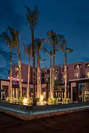 Mövenpick Hotel Mansour Eddahbi Marrakech - Luxury hotel with full-service spa, connected to the convention center, near Palais des Congrès
 Mövenpick Hotel Mansour Eddahbi Marrakech – Luxury hotel in Marrakech, Morocco