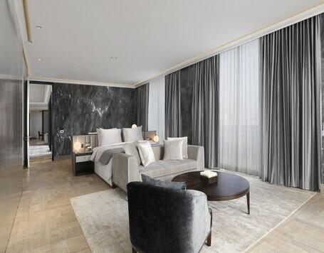 Roseate House luxury hotel in New Delhi