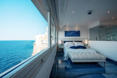 Grotta Palazzese luxury hotel in Polignano a Mare