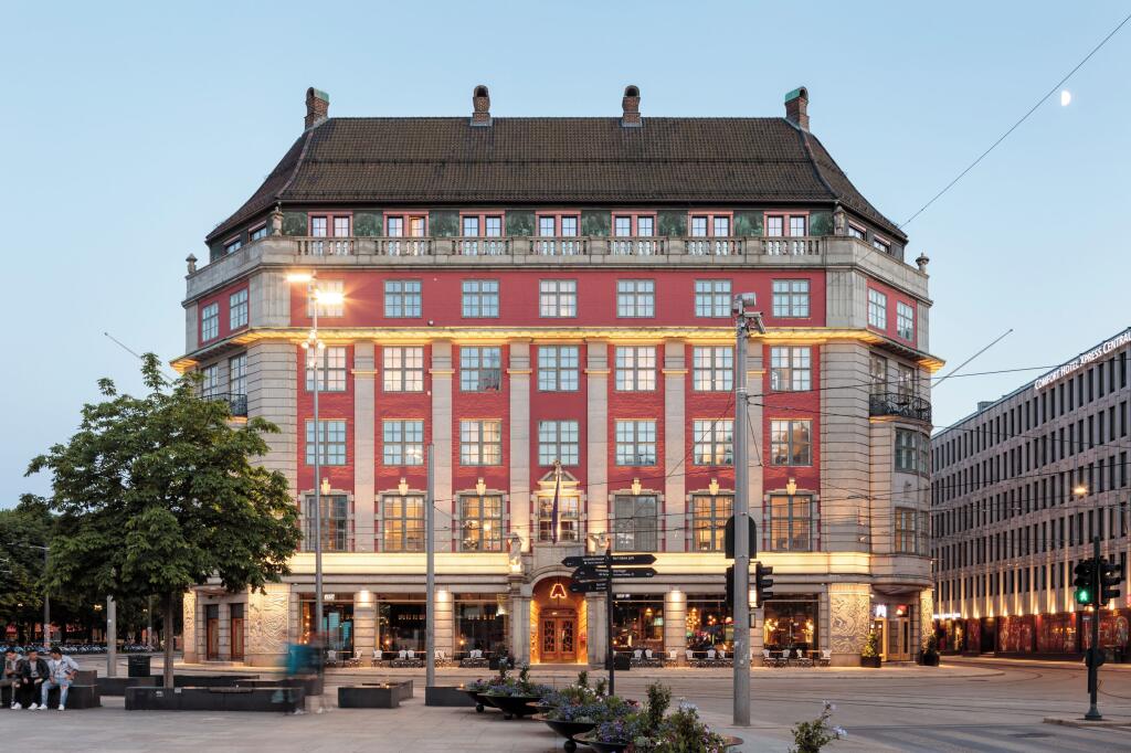 Amerikalinjen - Luxury hotel with restaurant, near Oslo Opera House Amerikalinjen – Luxury hotel in Oslo, Norway