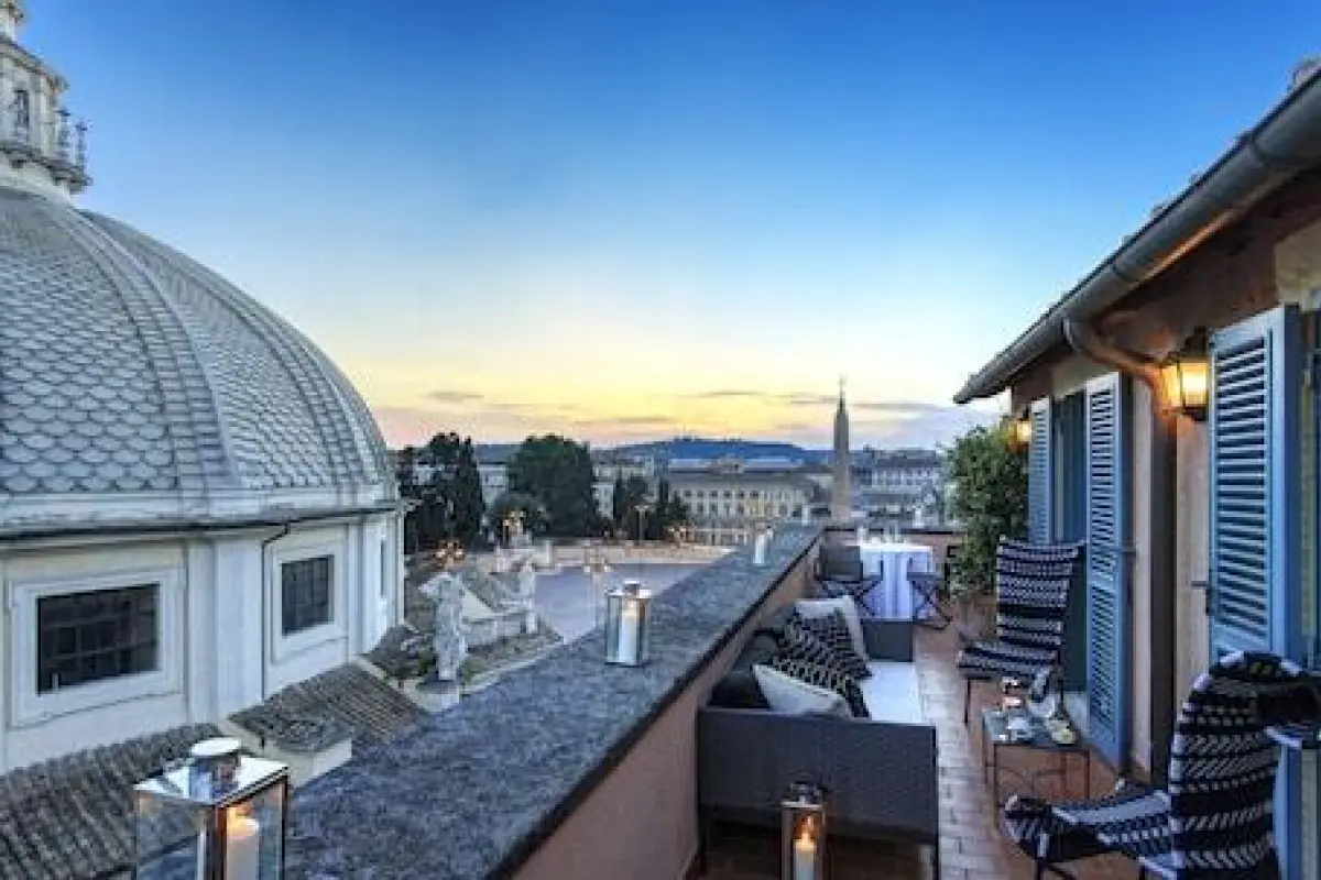 Rocco Forte Hotel De Russie in Rome, Italy