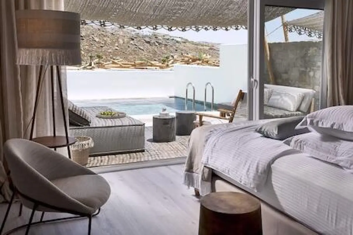 Palladium Hotel in Mykonos, Greece