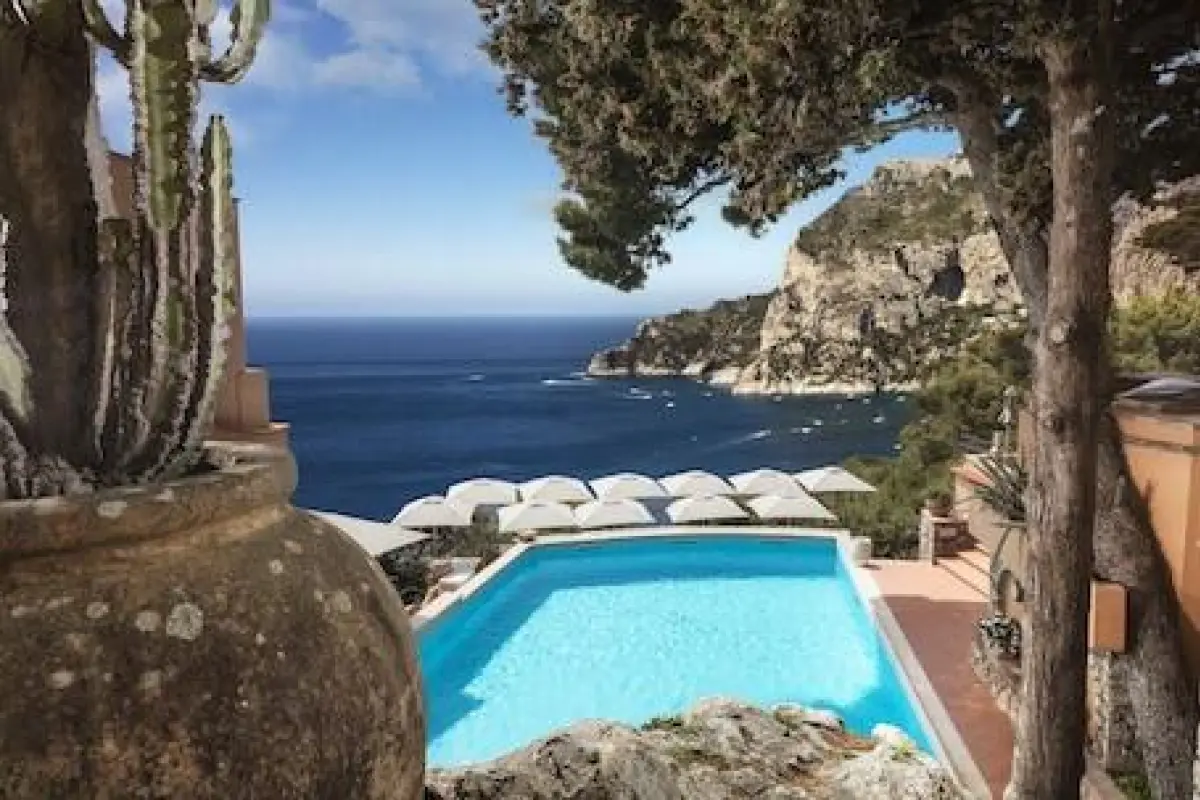 Hotel Punta Tragara in Capri, Italy