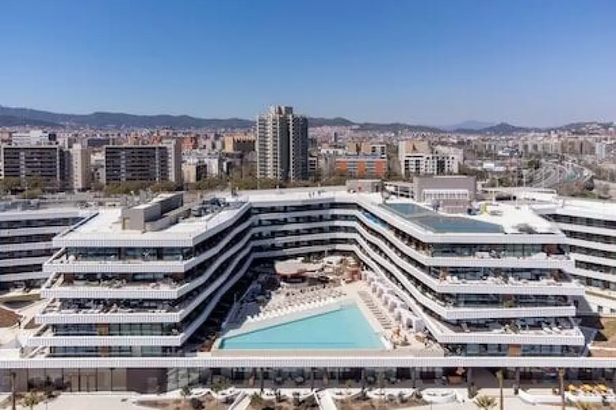 SLS Barcelona in Sant Adria de Besos, Spain