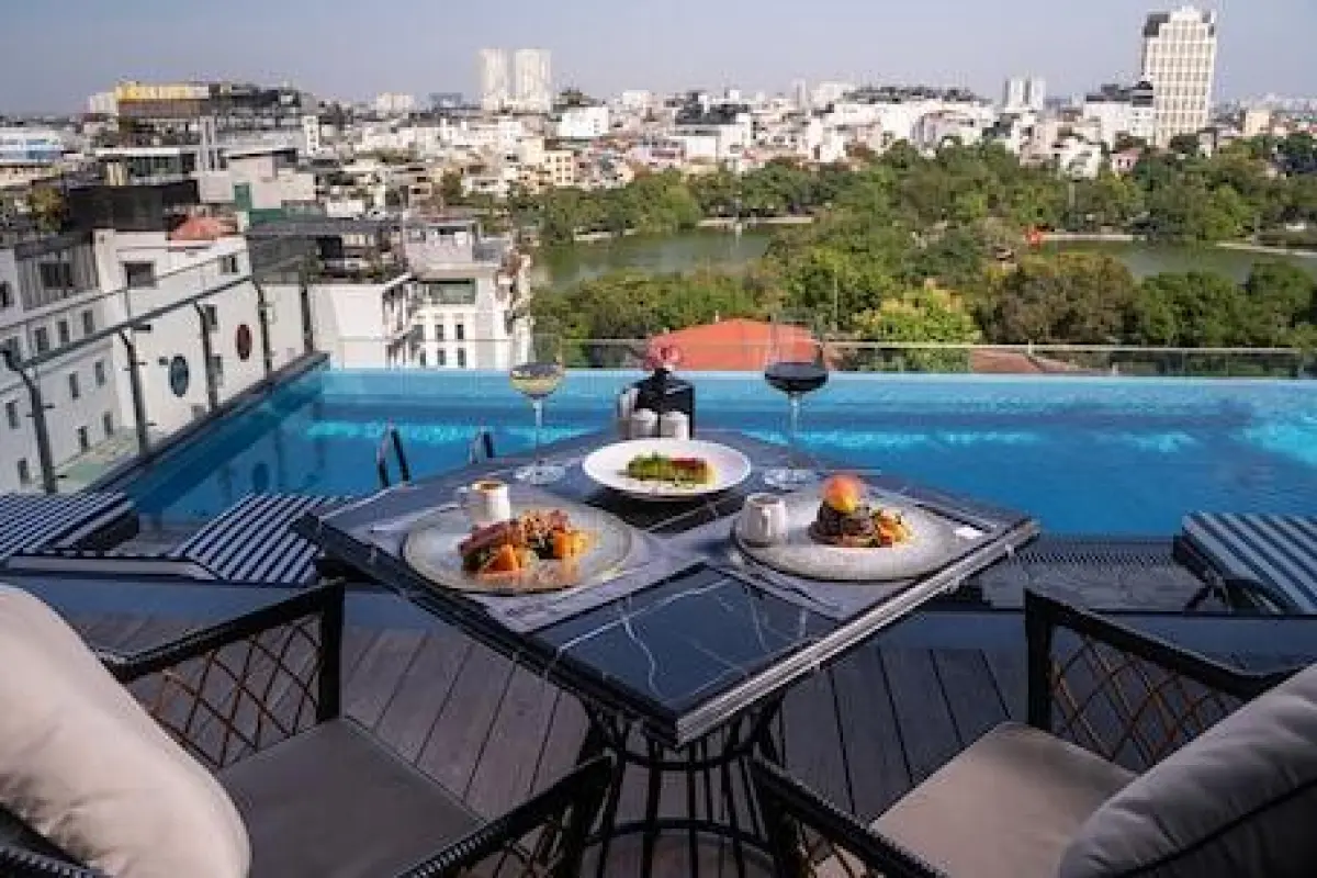 The Oriental Jade Hotel in Hanoi, Vietnam