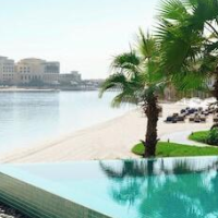 The Ritz-Carlton Abu Dhabi, Grand Canal in Abu Dhabi, United Arab Emirates