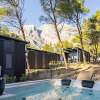 Pinadria Camping Resort in Baška Voda, Croatia
