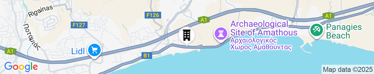 Map for Amathus Beach Hotel Limassol