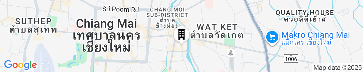 Map for Melia Chiang Mai