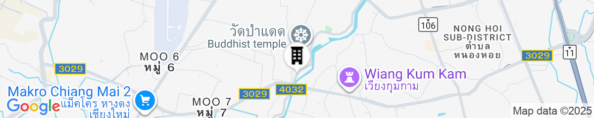 Map for The Chiang Mai Riverside