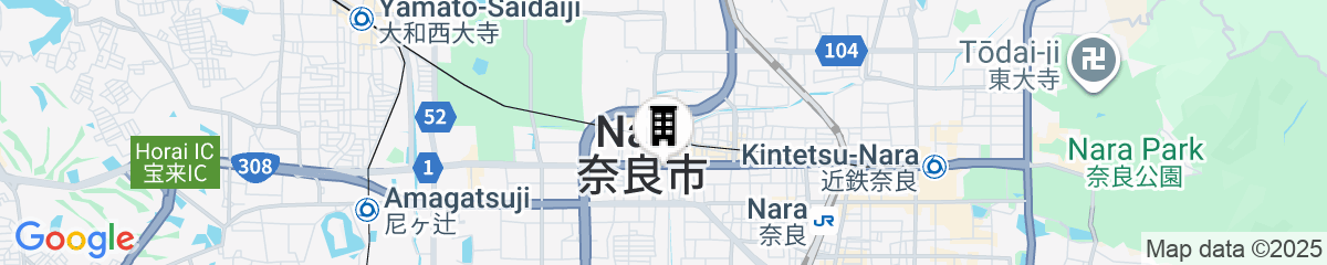 Map for Novotel Nara