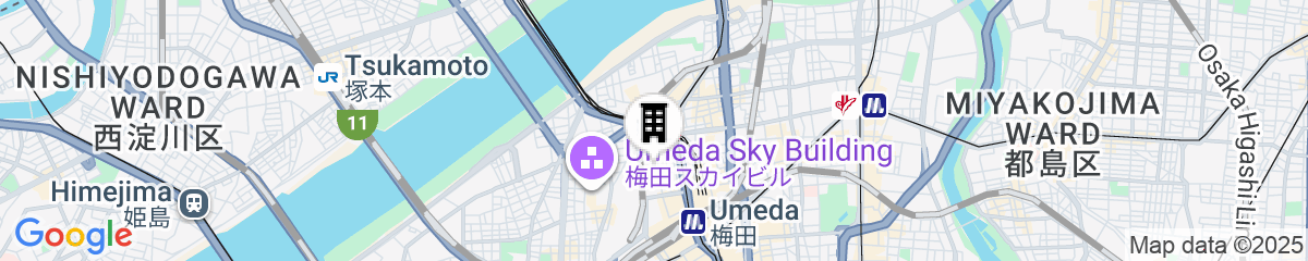 Map for InterContinental Osaka by IHG
