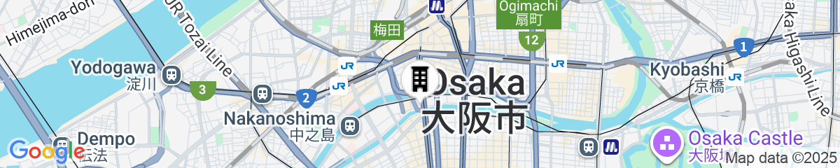 Map for Conrad Osaka