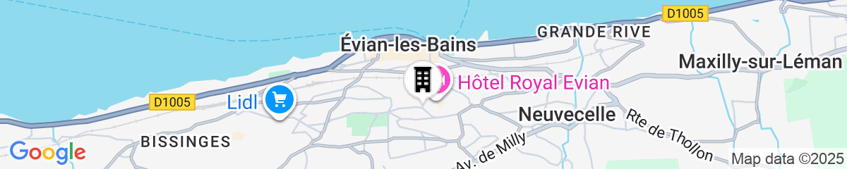 Map for Hôtel Royal