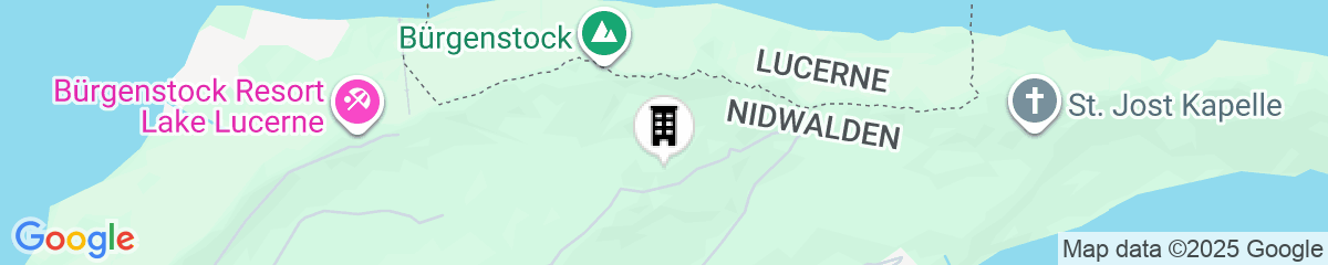 Map for Hotel Villa Honegg