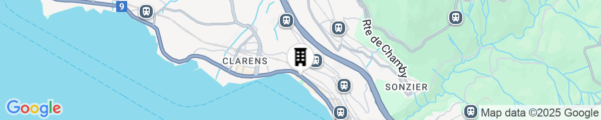 Map for Royal Plaza Montreux