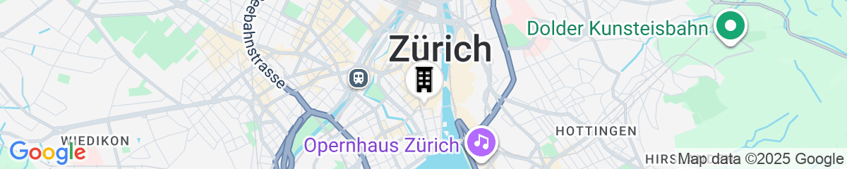 Map for Mandarin Oriental Savoy, Zurich