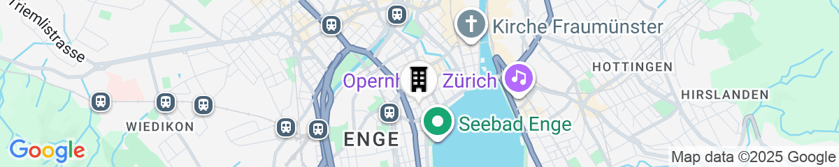 Map for Hotel Alden Splügenschloss Zürich - Leonardo Limited Edition