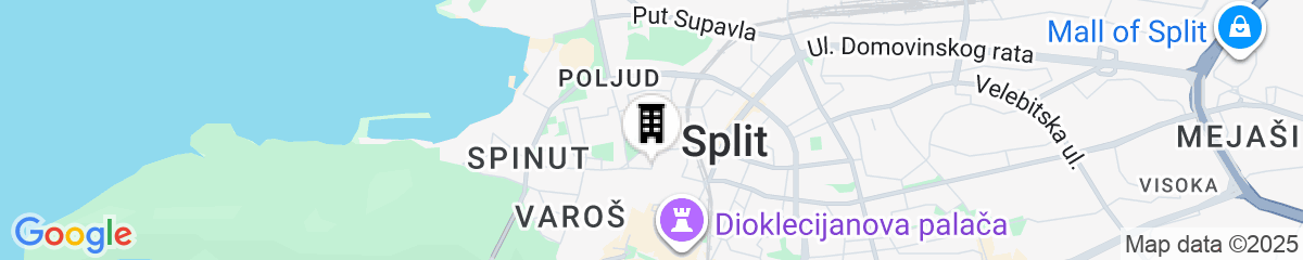 Map for Palazzo President