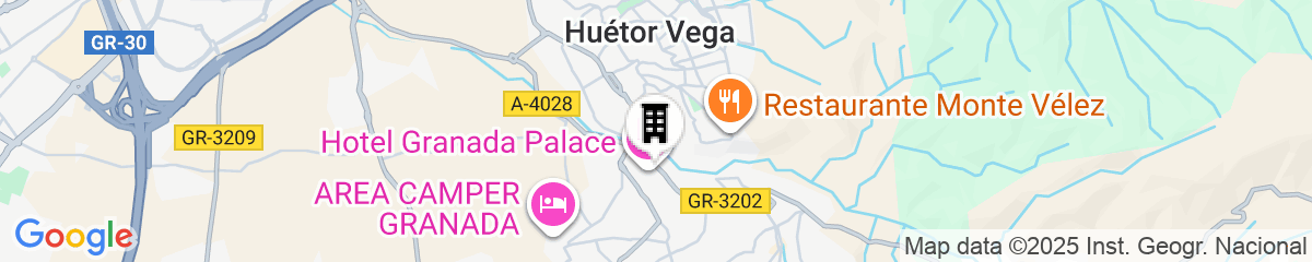 Map for Hotel Granada Palace