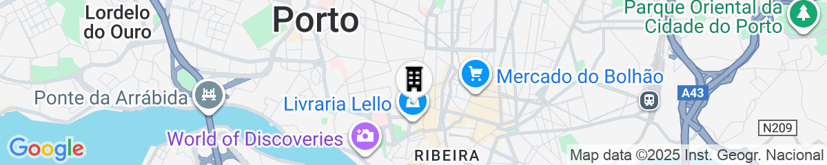 Map for Wine & Books Porto Hotel - Small Luxury Hotels of the World