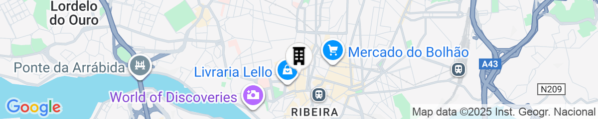 Map for Hospes Infante Sagres Porto