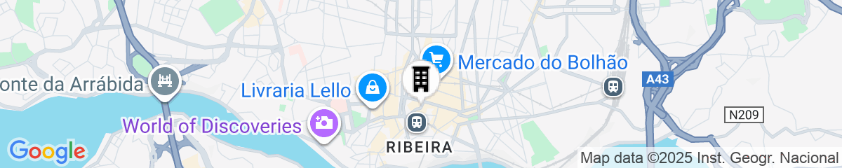 Map for Pestana Porto - A Brasileira, City Center & Heritage Building
