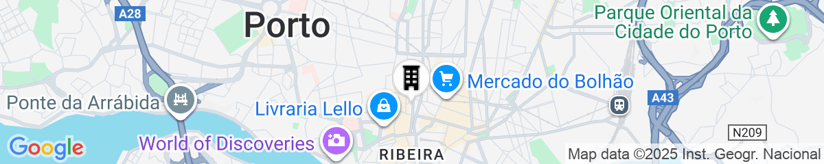 Map for Eurostars Aliados