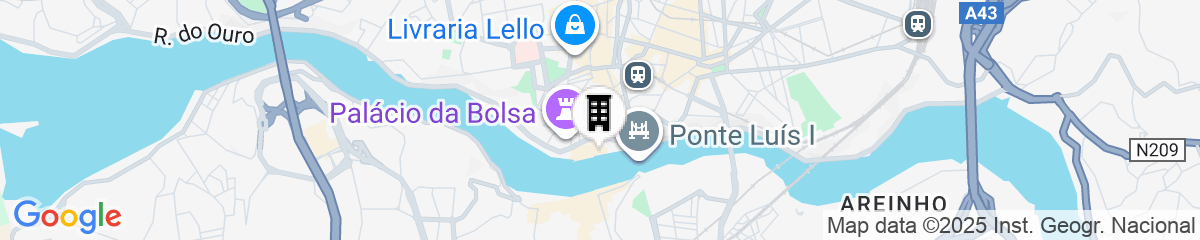 Map for Pestana Vintage Porto Hotel & World Heritage Site