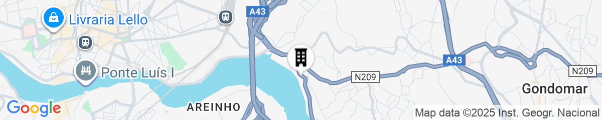 Map for Pestana Douro Riverside