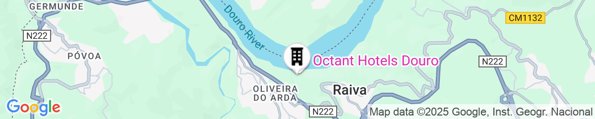 Map for Octant Douro