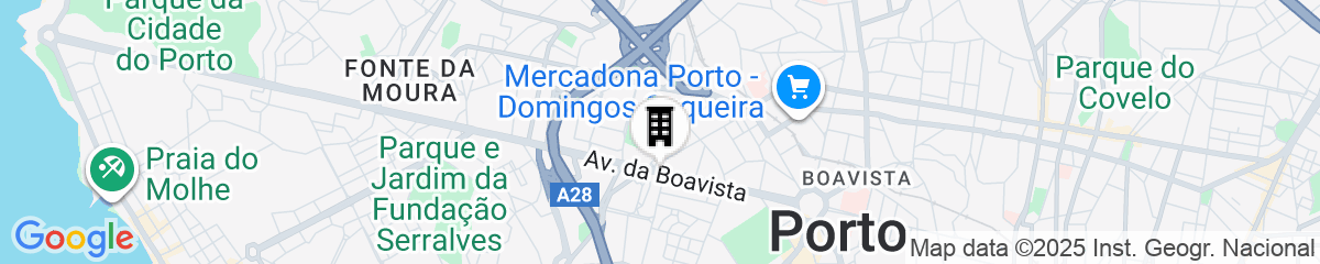 Map for Crowne Plaza Porto by IHG