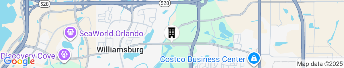 Map for The Ritz-Carlton Orlando, Grande Lakes