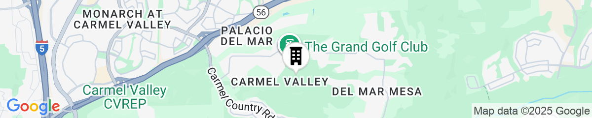 Map for Fairmont Grand Del Mar