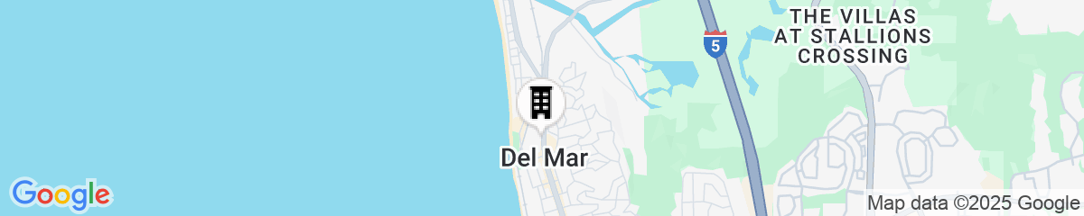 Map for L'Auberge Del Mar
