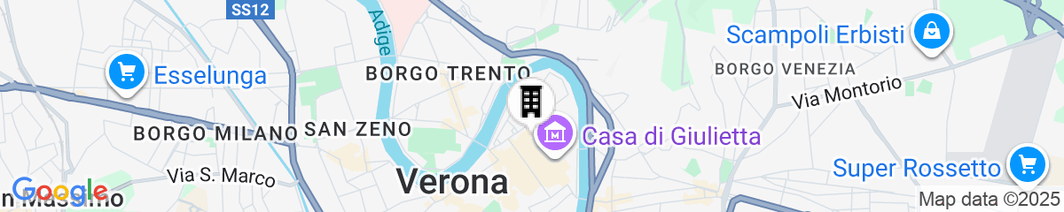 Map for Hotel Gabbia d'Oro