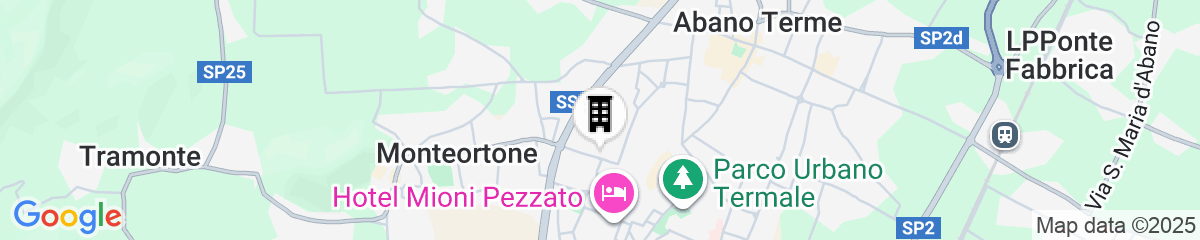 Map for Hotel Terme Bristol Buja