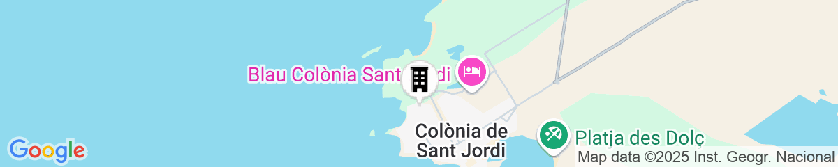 Map for Universal Grand León & Spa