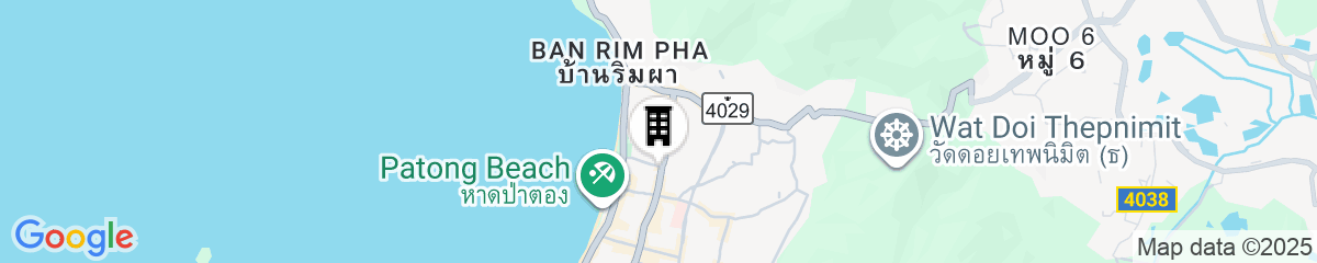 Map for Hotel Indigo Phuket Patong by IHG