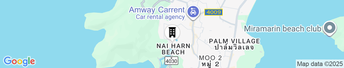 Map for Wyndham Grand Nai Harn Beach Phuket