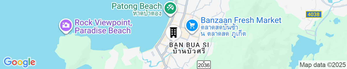 Map for Grand Mercure Phuket Patong