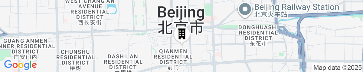 Map for Mandarin Oriental Qianmen, Beijing