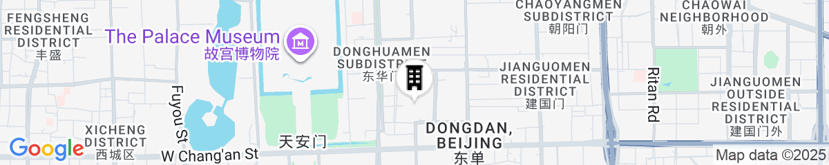 Map for Mandarin Oriental Wangfujing, Beijing
