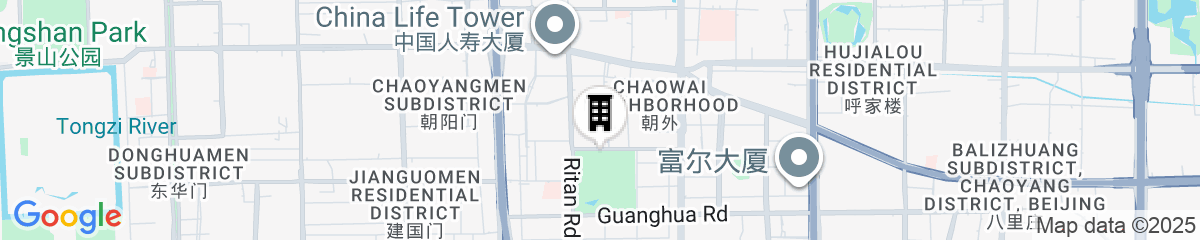 Map for Hotel Eclat Beijing