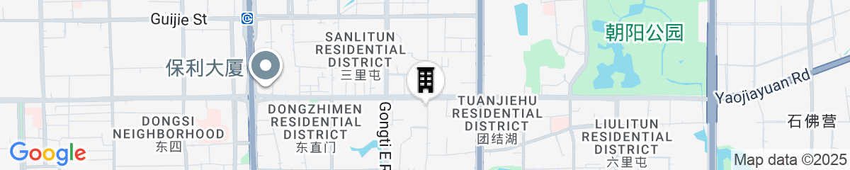 Map for InterContinental Beijing Sanlitun by IHG