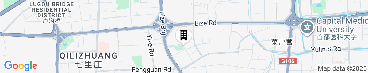 Map for Sheraton Beijing Lize Hotel